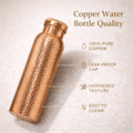CopperHome Handcrafted Copper Bottle